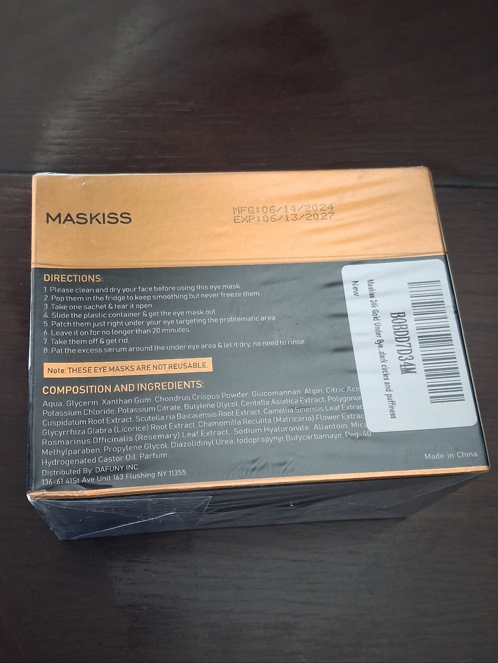 Eye Masks - Picture 2 of 2